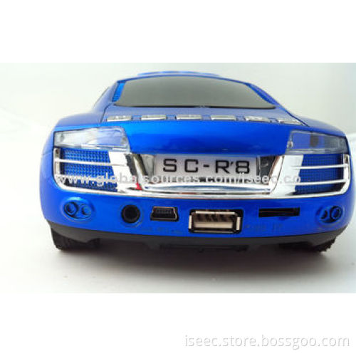 Car Portable Speaker with Bluetooth, FM Radio Function